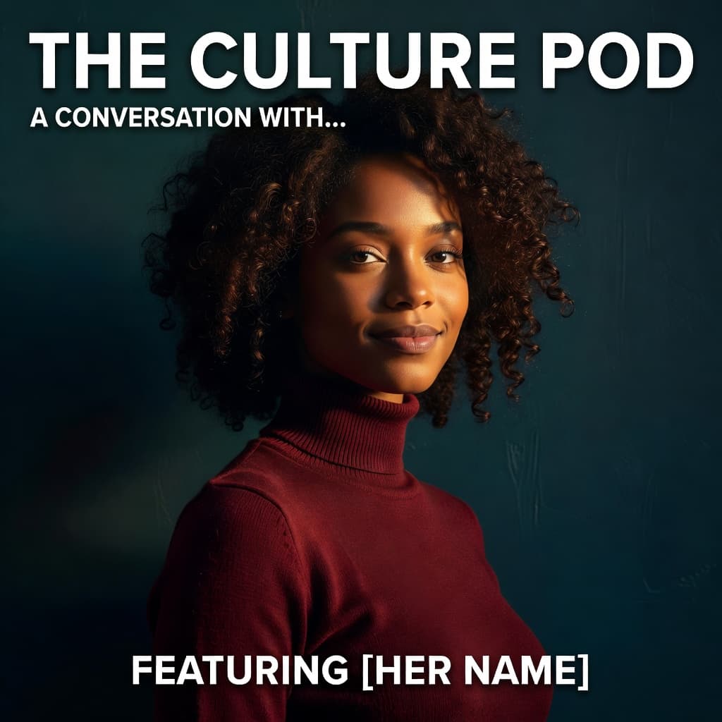 AI photo studio use case — Podcast Cover Photos sample